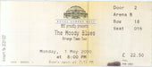 The Moody Blues World Tour 2000 + Ticket stub UK tour programme TOUR PROGRAMME