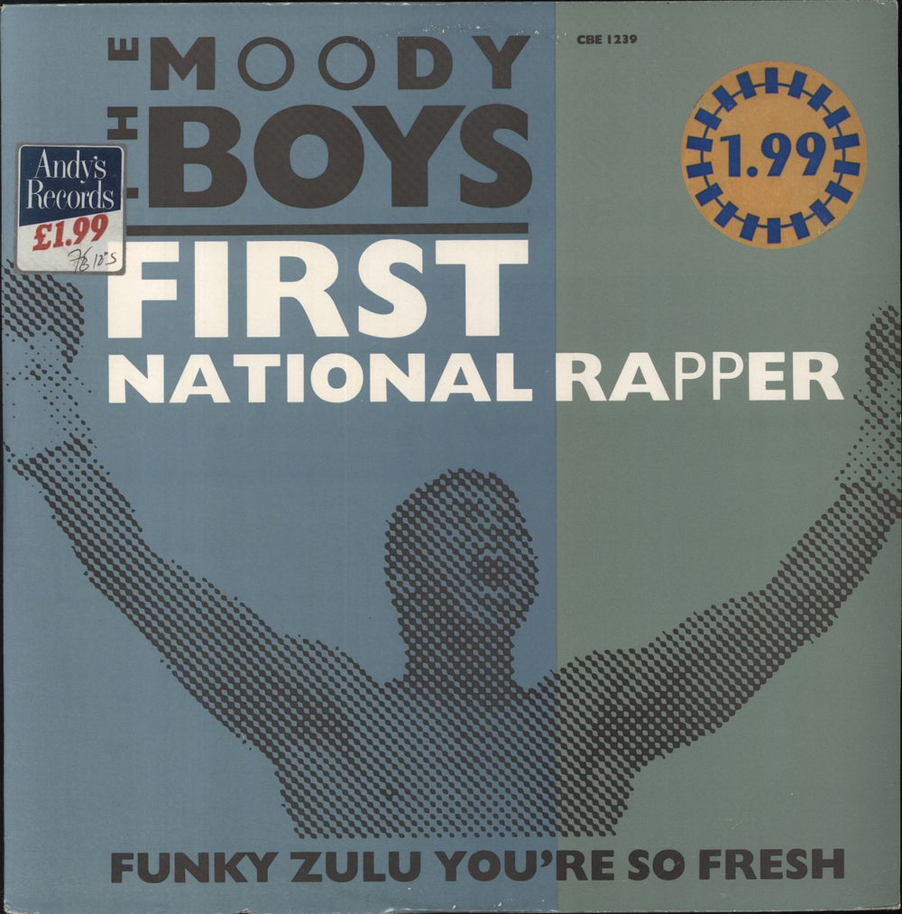 The Moody Boys First National Rapper UK 12" vinyl single (12 inch record / Maxi-single) CBE1239