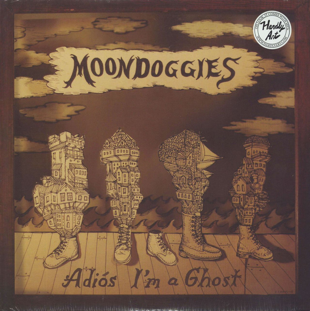 The Moondoggies Adios I'm A Ghost - Sealed UK vinyl LP album (LP record) HAR-071