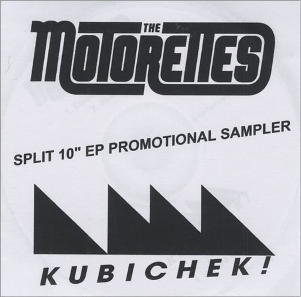 The Motorettes Relax It's The 80's UK Promo CD-R acetate CD-R ACETATE