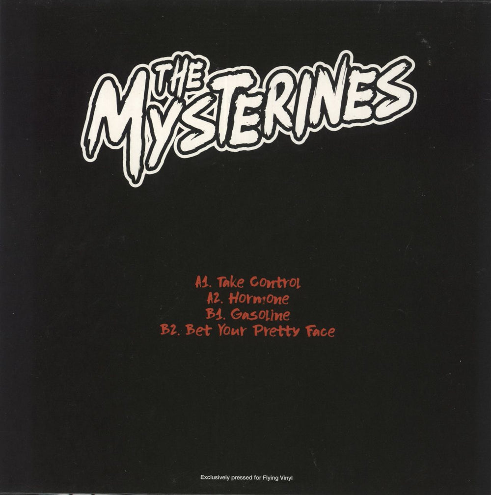 The Mysterines Take Control EP - Red Vinyl UK 7" vinyl single (7 inch record / 45)