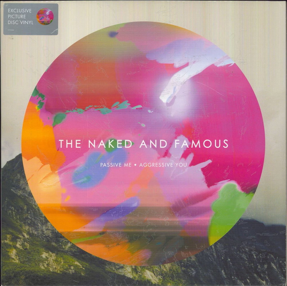 The Naked And Famous Passive Me, Aggressive You UK picture disc LP (vinyl picture disc album) 2757444