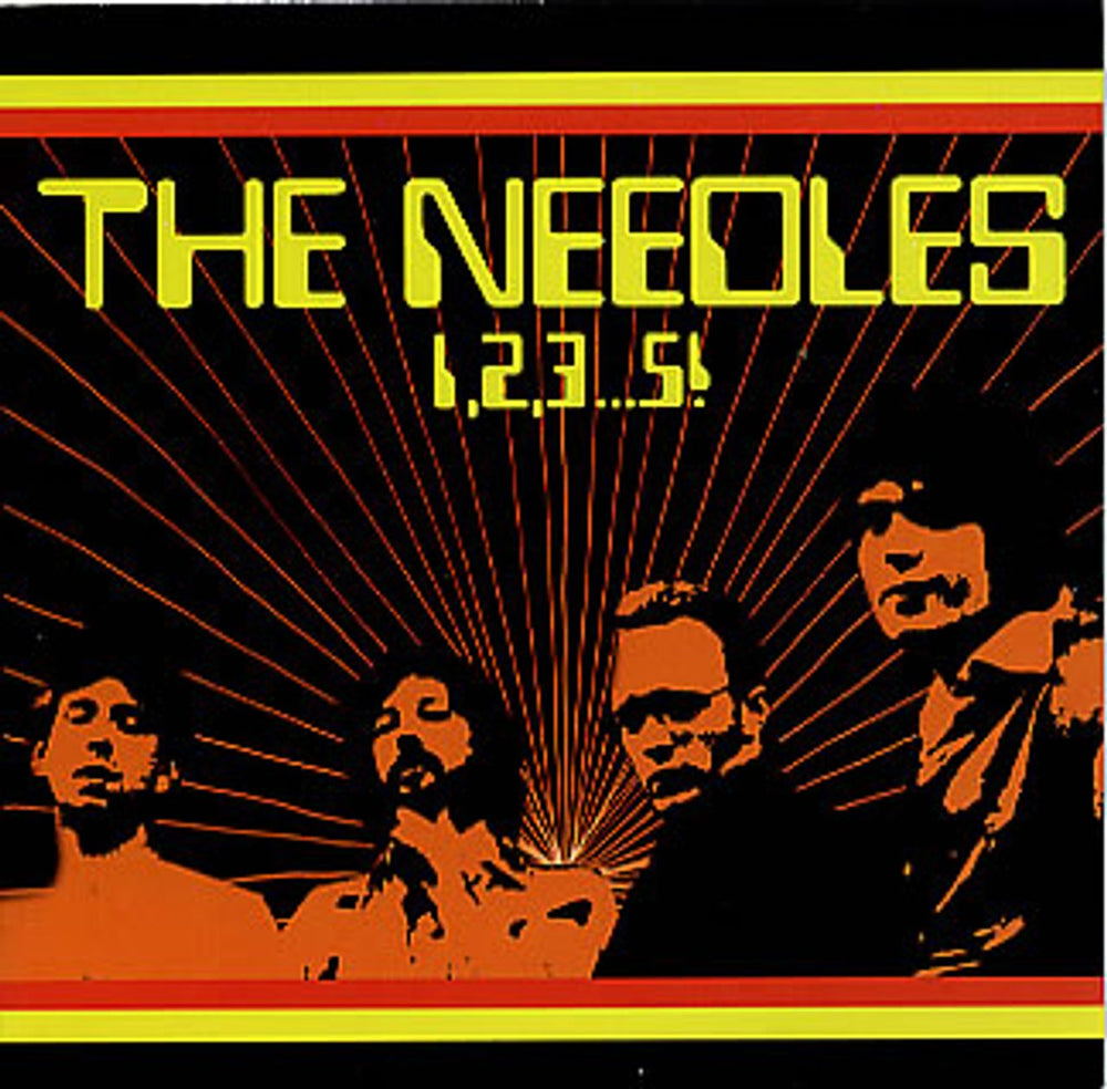 The Needles 1, 2, 3...5! UK Promo CD single (CD5 / 5") DREXCDEP107