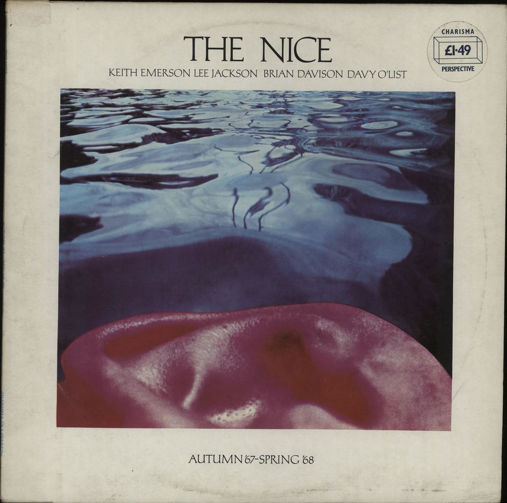 The Nice Autumn '67 - Spring '68 - stickered p/s UK vinyl LP album (LP record) CS1