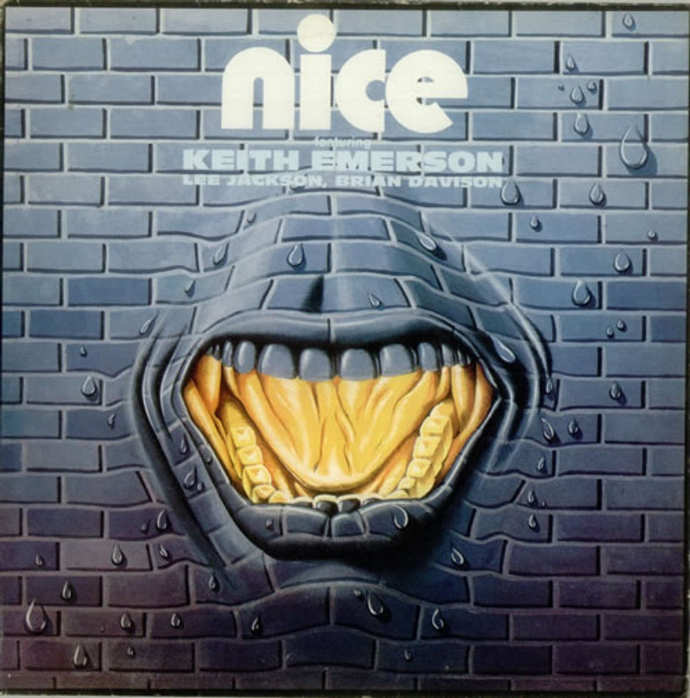 The Nice Featuring Keith Emerson, Lee Jackson, Brian Davison UK vinyl LP album (LP record) CR300014