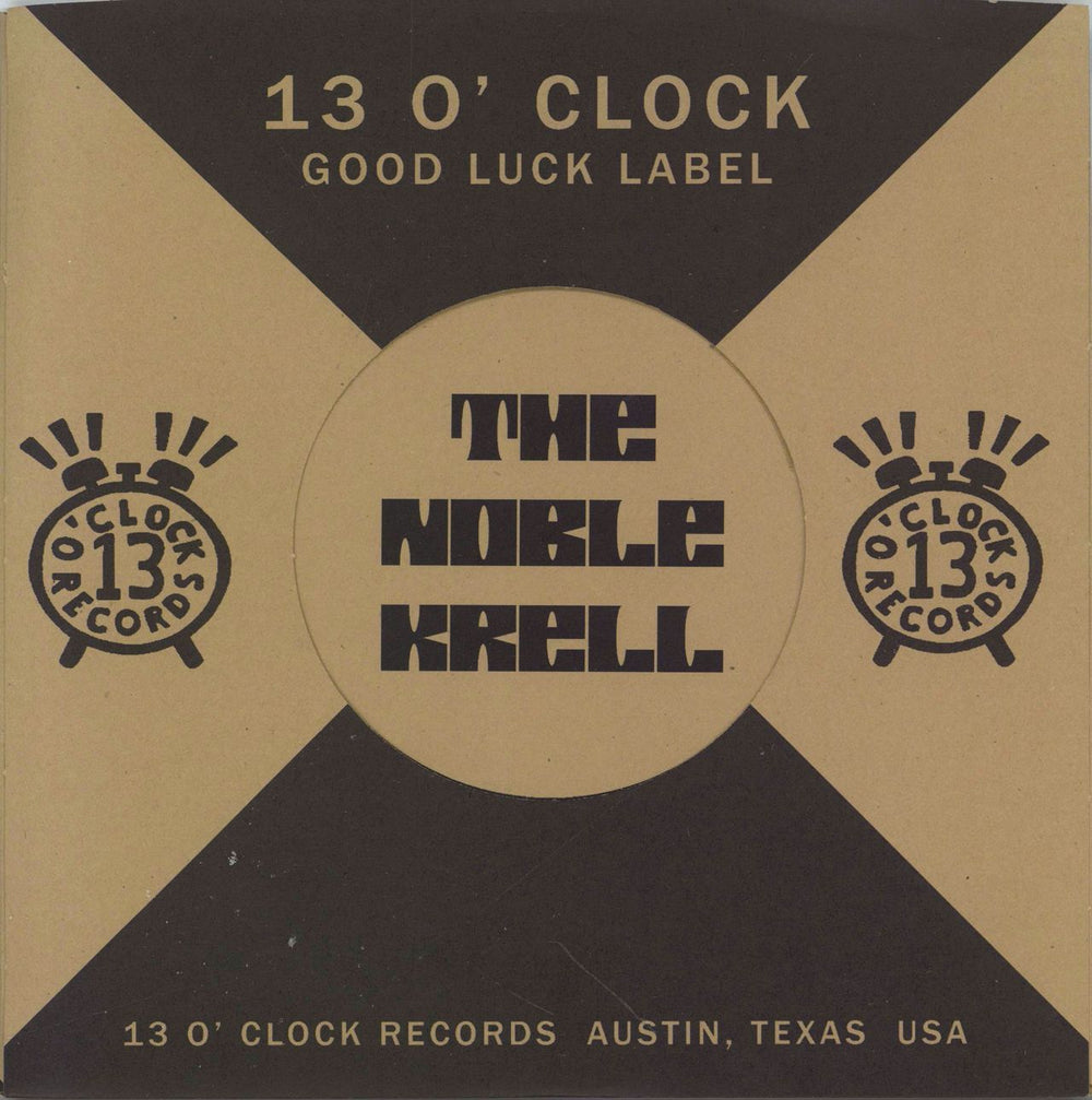 The Noble Krell The Velvet You UK 7" vinyl single (7 inch record / 45) 13OC-022