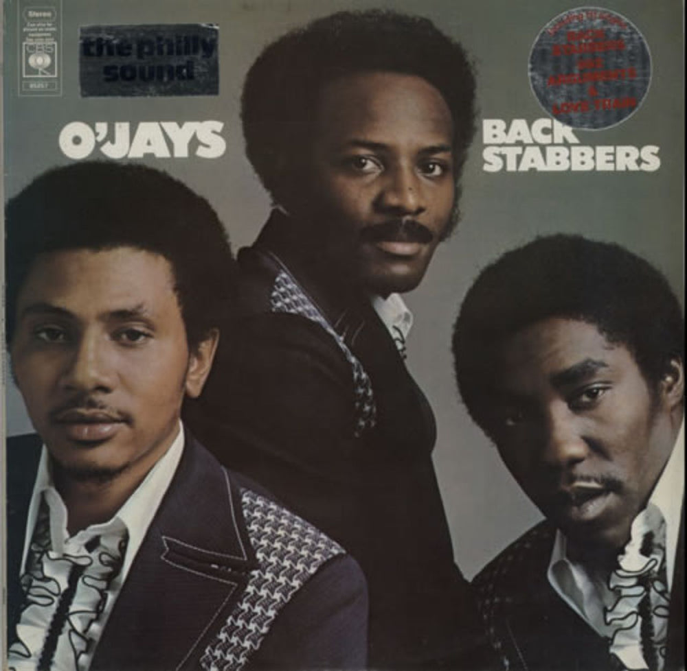 The O'Jays Back Stabbers UK vinyl LP album (LP record) S65257