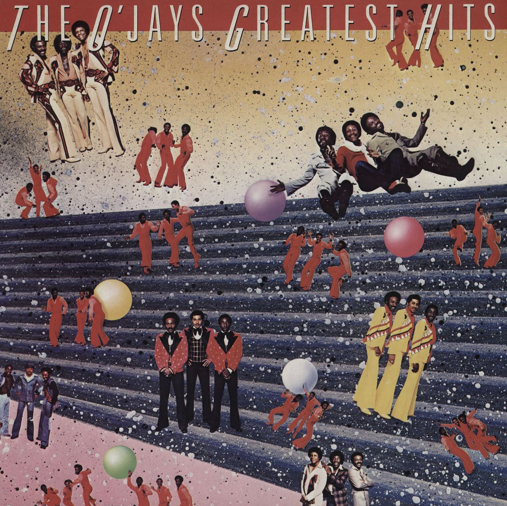 The O'Jays Greatest Hits UK vinyl LP album (LP record) PIR32441