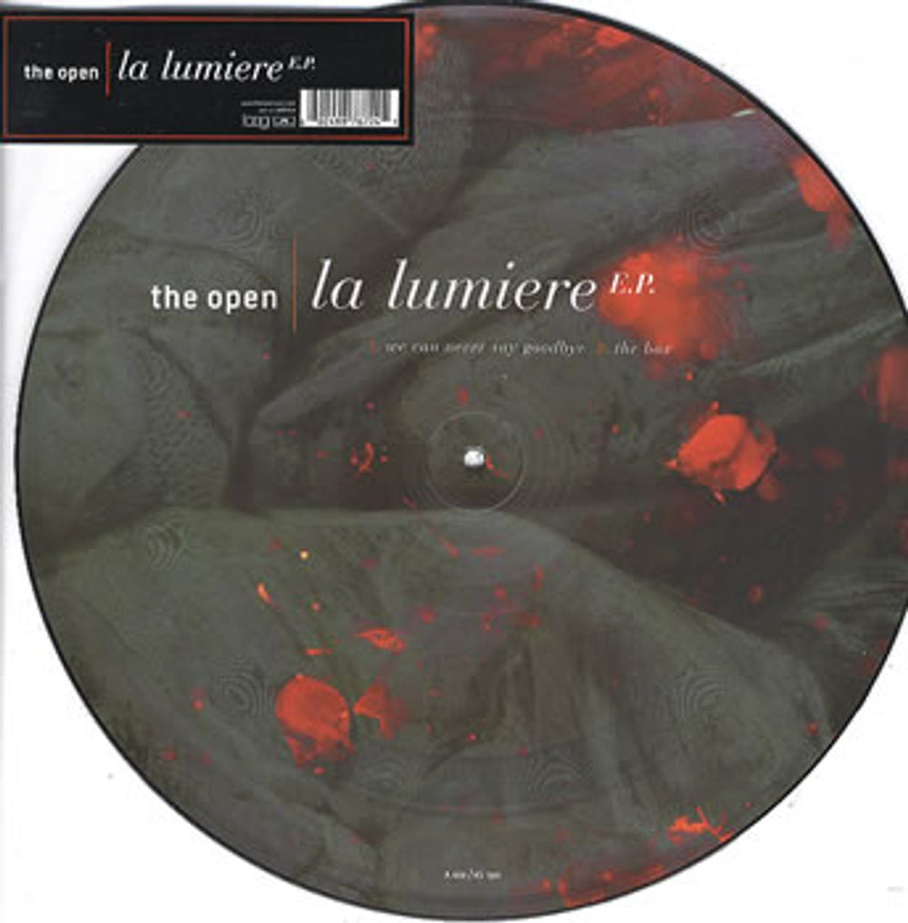 The Open La Lumiere EP UK 12" vinyl picture disc (12 inch picture record) 9876724