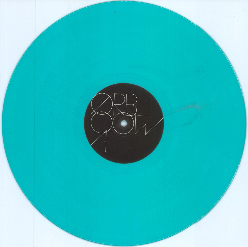 The Orb COW / Chill Out, World! - Turquoise Vinyl German vinyl LP album (LP record) ORBLPCO782104