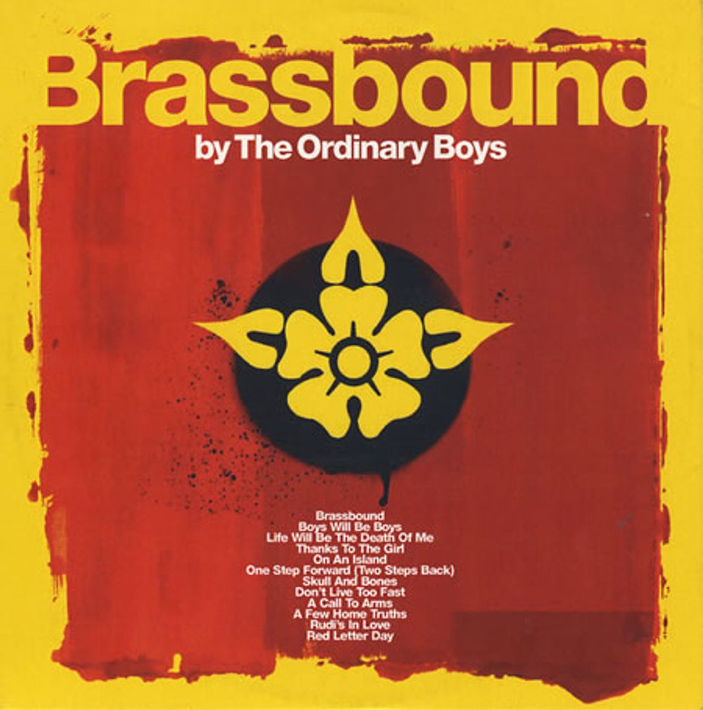 The Ordinary Boys Brassbound UK Promo CD-R acetate