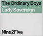 The Ordinary Boys Nine2Five UK Promo CD single (CD5 / 5") BUN105P