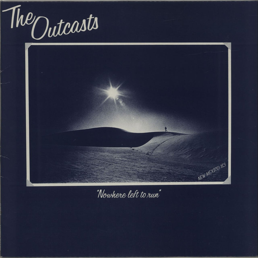 The Outcasts Nowhere Left To Run UK 12" vinyl single (12 inch record / Maxi-single) 12ANA12