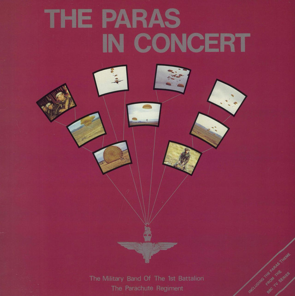 The Parachute Regiment The Paras In Concert UK vinyl LP album (LP record) TPR102