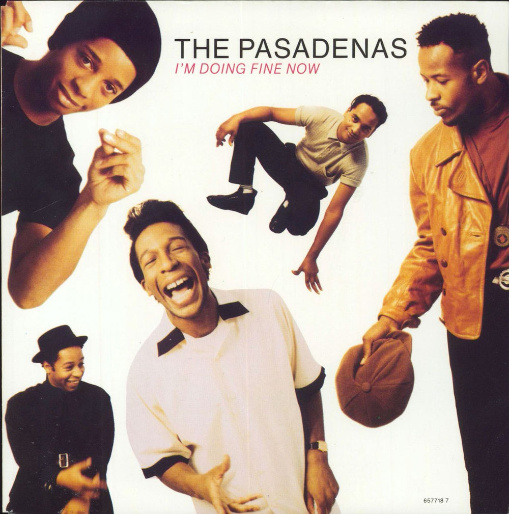 The Pasadenas I'm Doing Fine Now Dutch 7" vinyl single (7 inch record / 45) 6577187