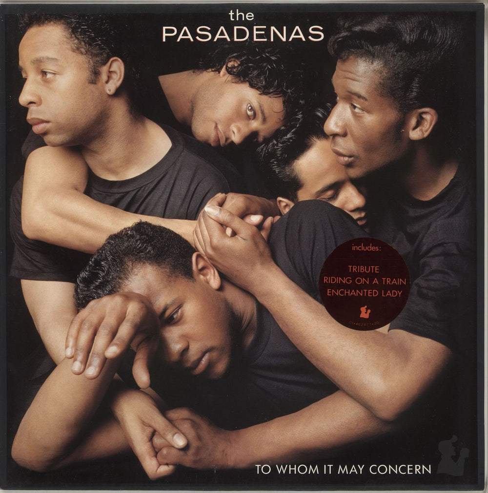 The Pasadenas To Whom It May Concern - Stickered Sleeve UK vinyl LP album (LP record) 4628771