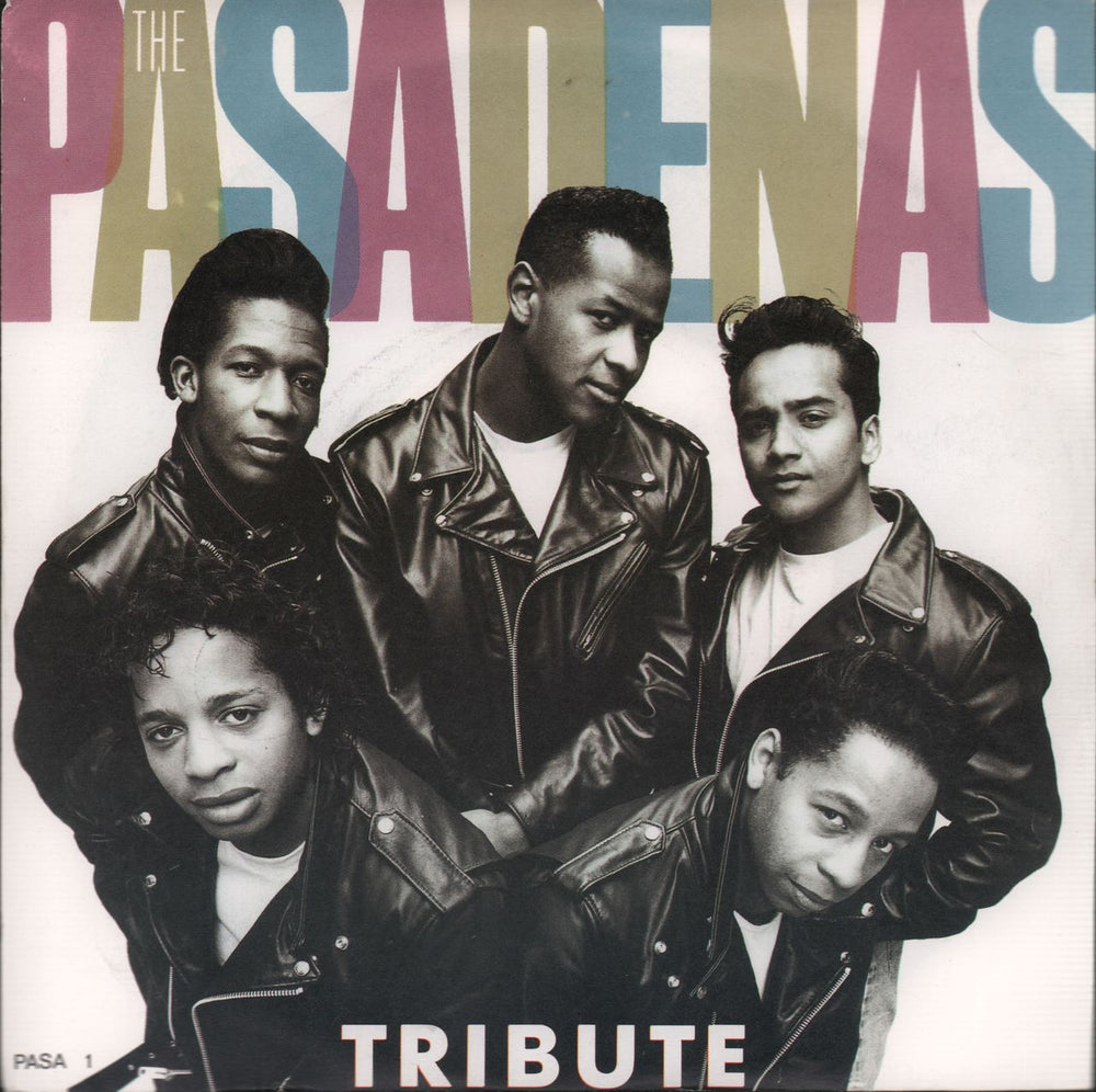 The Pasadenas Tribute (Right On) UK 7" vinyl single (7 inch record / 45) PASA1