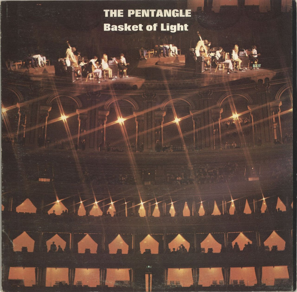 The Pentangle Basket Of Light - 2nd UK vinyl LP album (LP record) TRA205