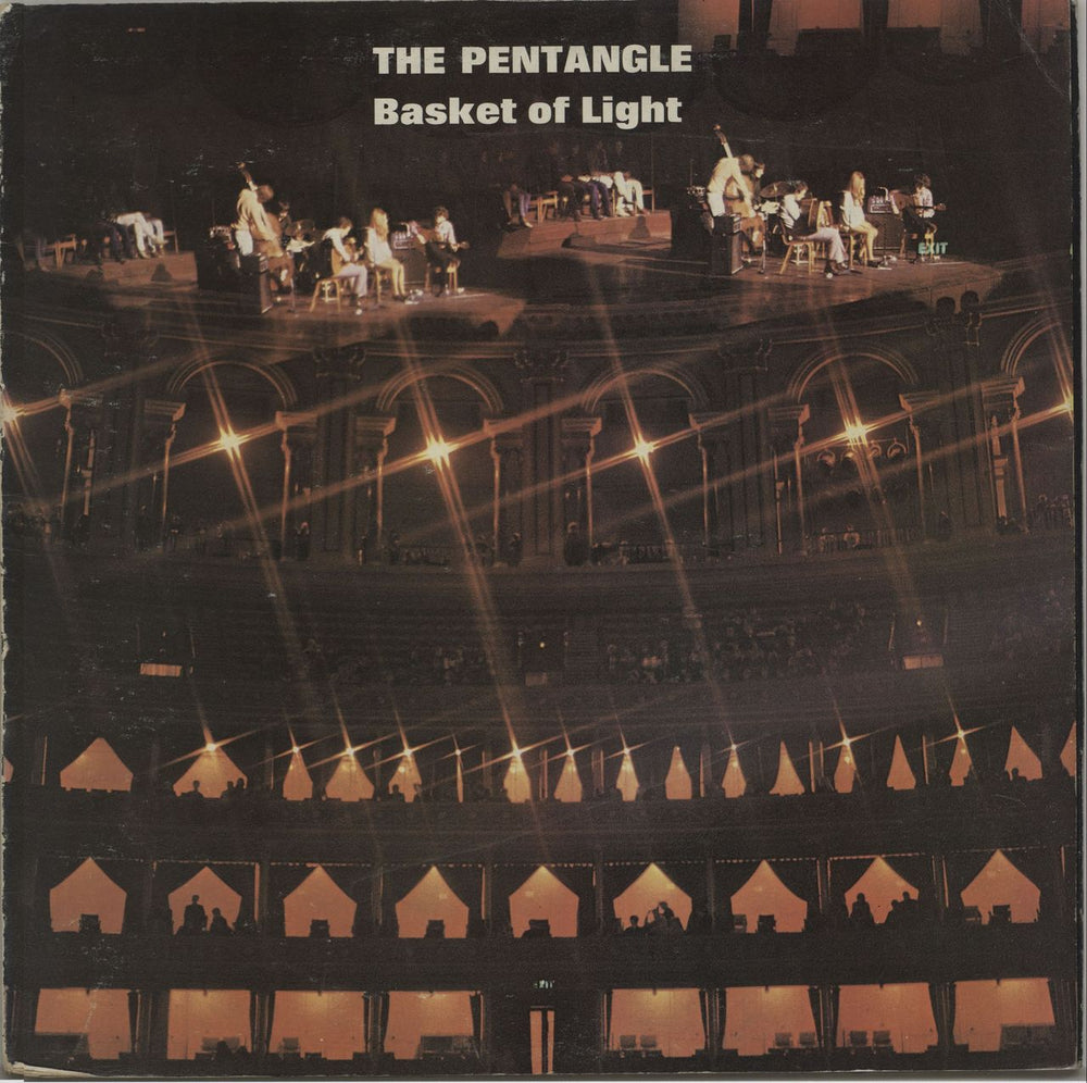 The Pentangle Basket Of Light - 2nd - VG UK vinyl LP album (LP record) TRA205