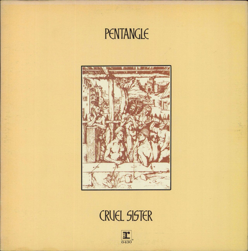 The Pentangle Cruel Sister Canadian vinyl LP album (LP record) RS6430