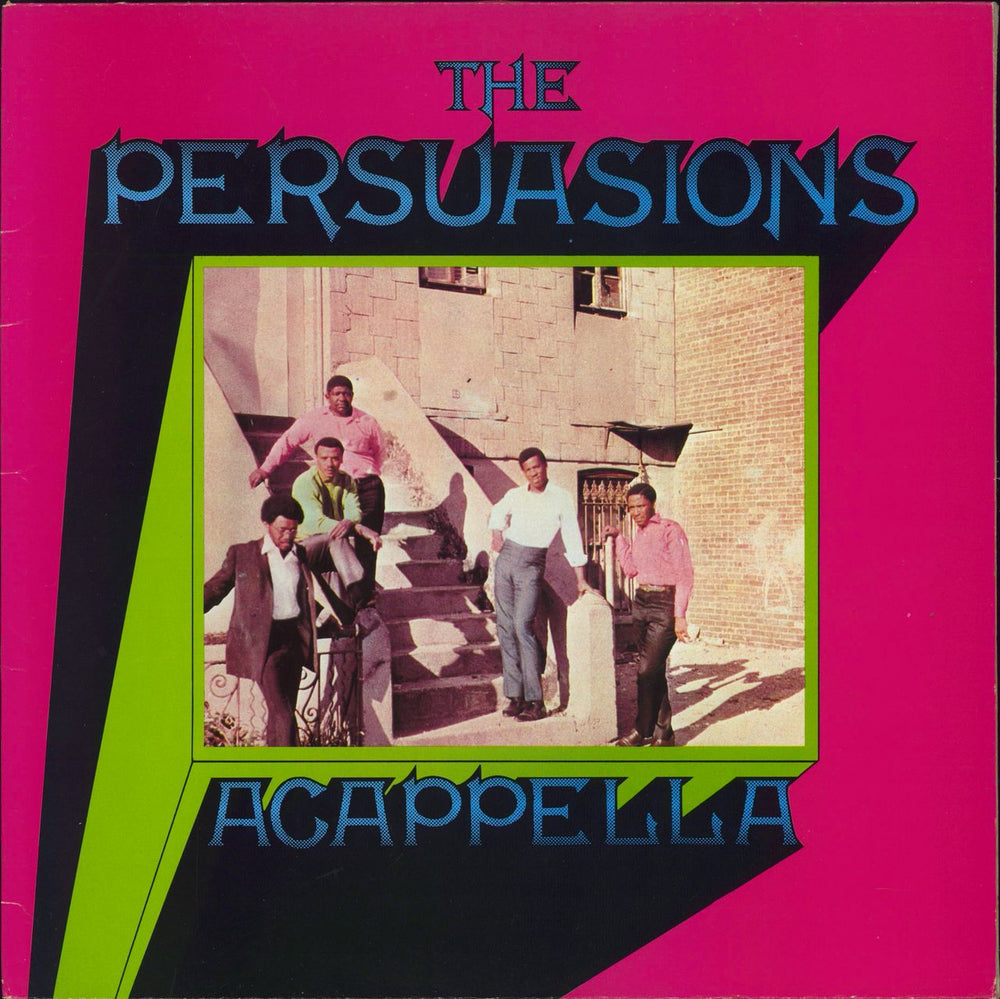 The Persuasions Acappella UK vinyl LP album (LP record) ED296