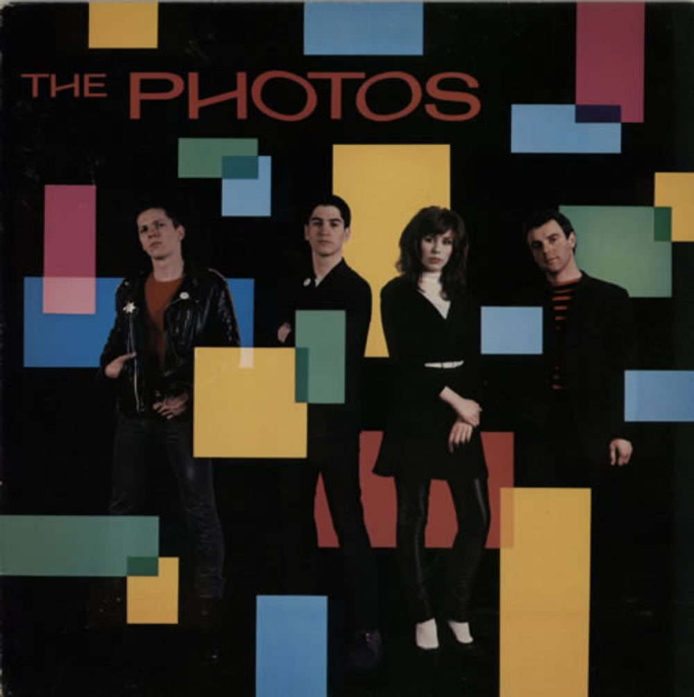 The Photos The Photos - Gold Promo Stamped UK vinyl LP album (LP record) PHOTO5