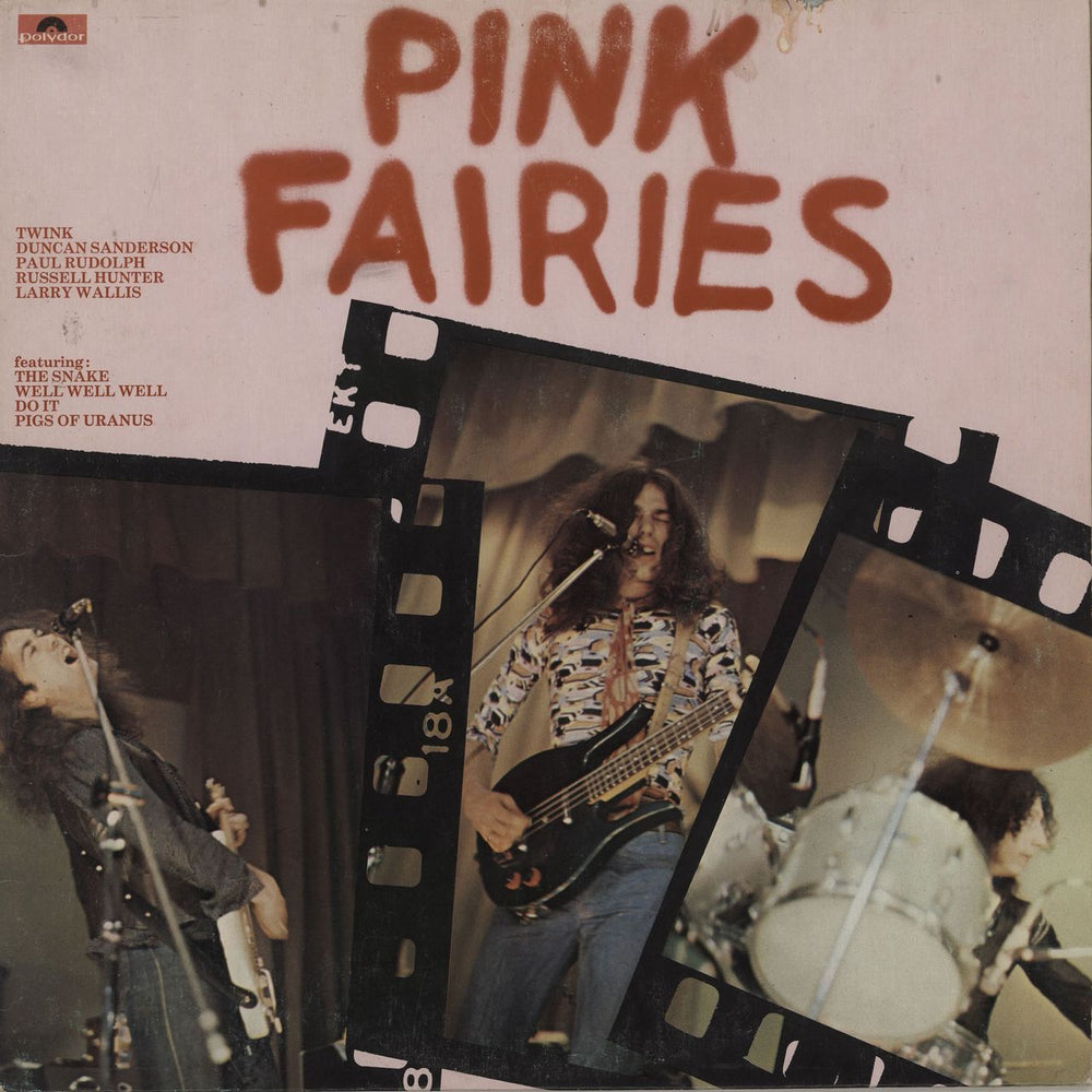 The Pink Fairies Pink Fairies - 1st UK vinyl LP album (LP record) 2384071