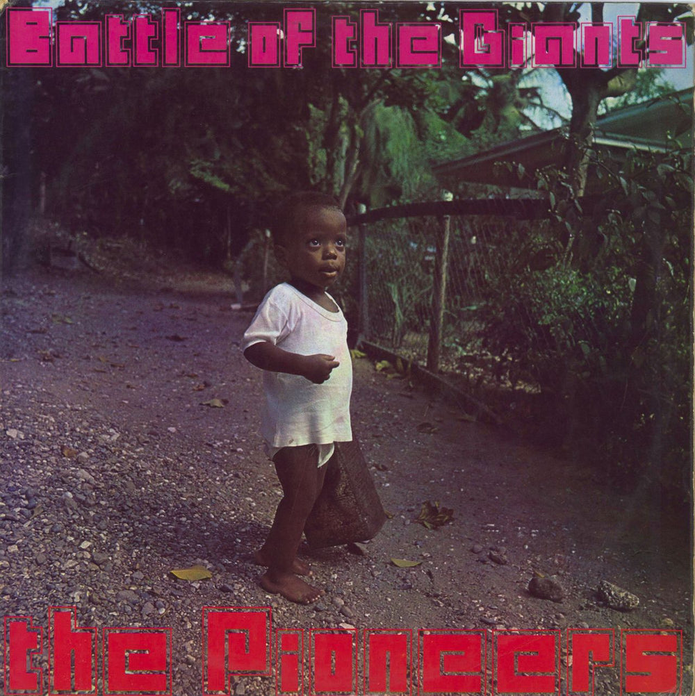 The Pioneers (Reggae) Battle Of The Giants - Autographed UK vinyl LP album (LP record) TBL139