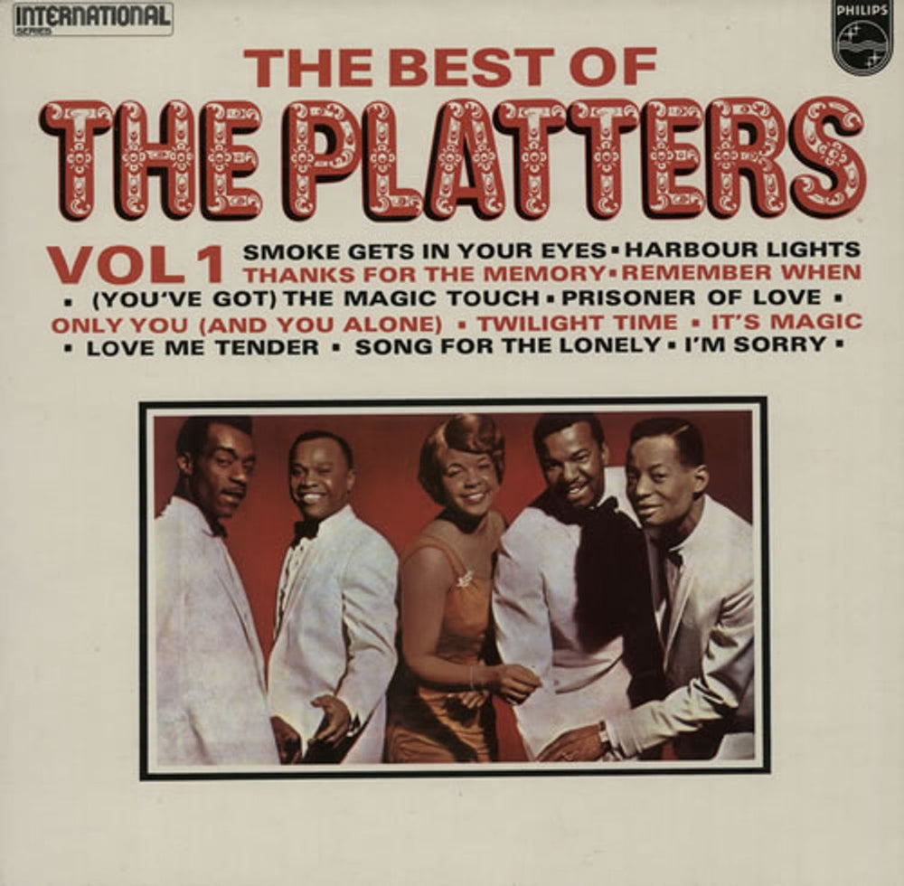 The Platters The Best Of The Platters Volume 1 UK vinyl LP album (LP record) 6336218