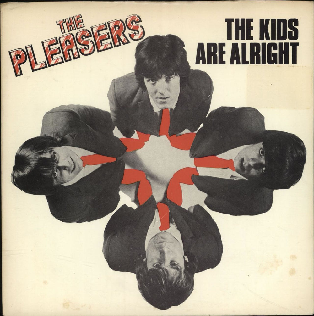 The Pleasers The Kids Are Alright UK 7" vinyl single (7 inch record / 45) ARIST180