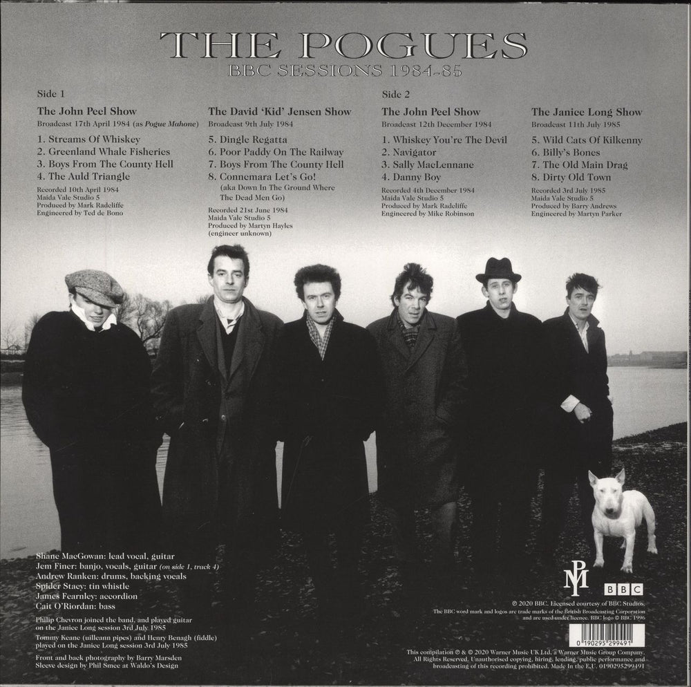 The Pogues BBC Sessions 1984-85 - RSD 2020 UK vinyl LP album (LP record) 190295299491