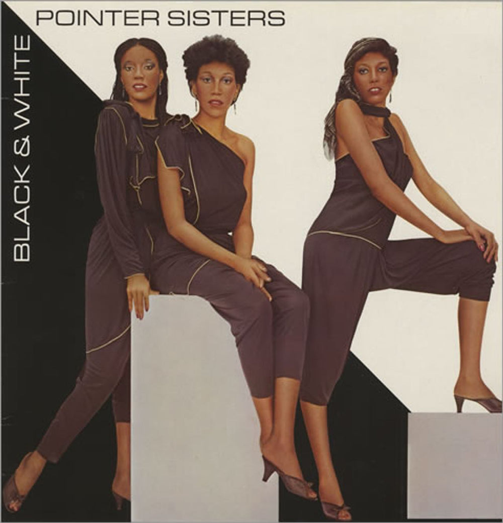 The Pointer Sisters Black & White German vinyl LP album (LP record) NL89378