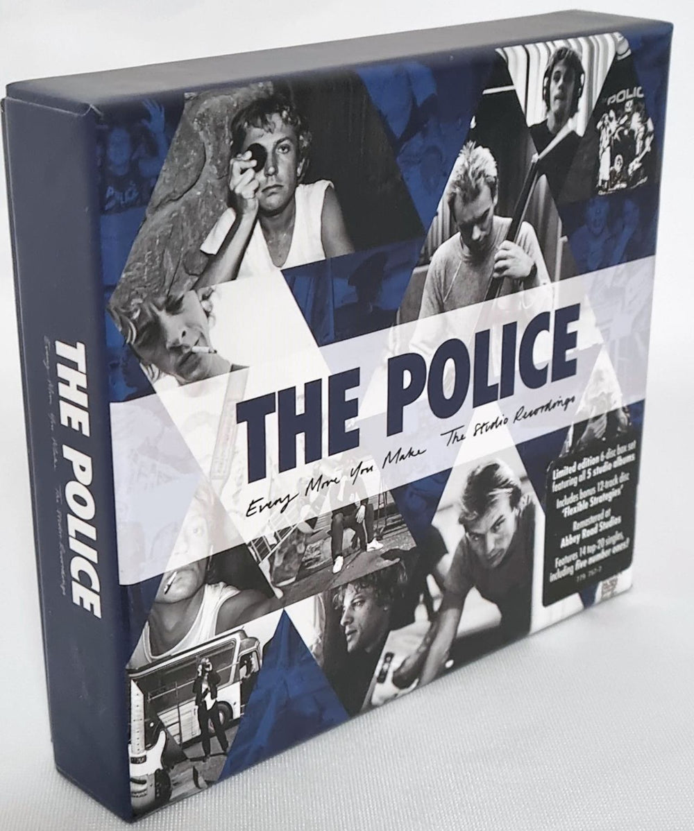 The Police Every Move You Make (The Studio Recordings) UK CD Album Box Set 00602577975776