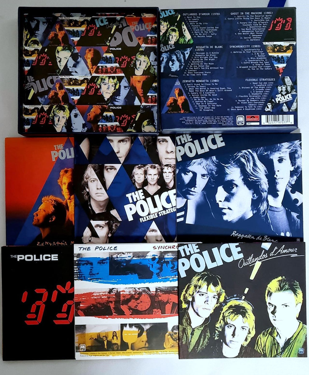 The Police Every Move You Make (The Studio Recordings) UK CD Album Box Set POLDXEV766796