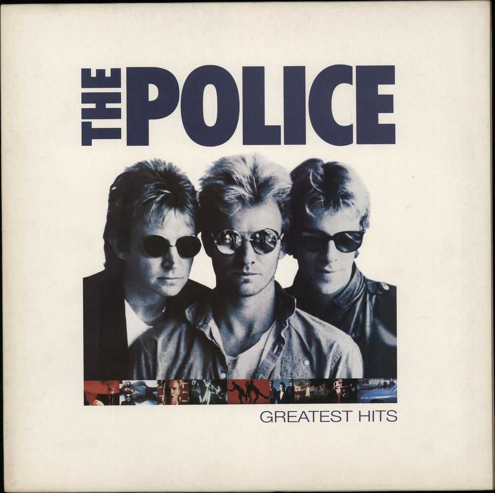 The Police Greatest Hits UK vinyl LP album (LP record) 540030-1