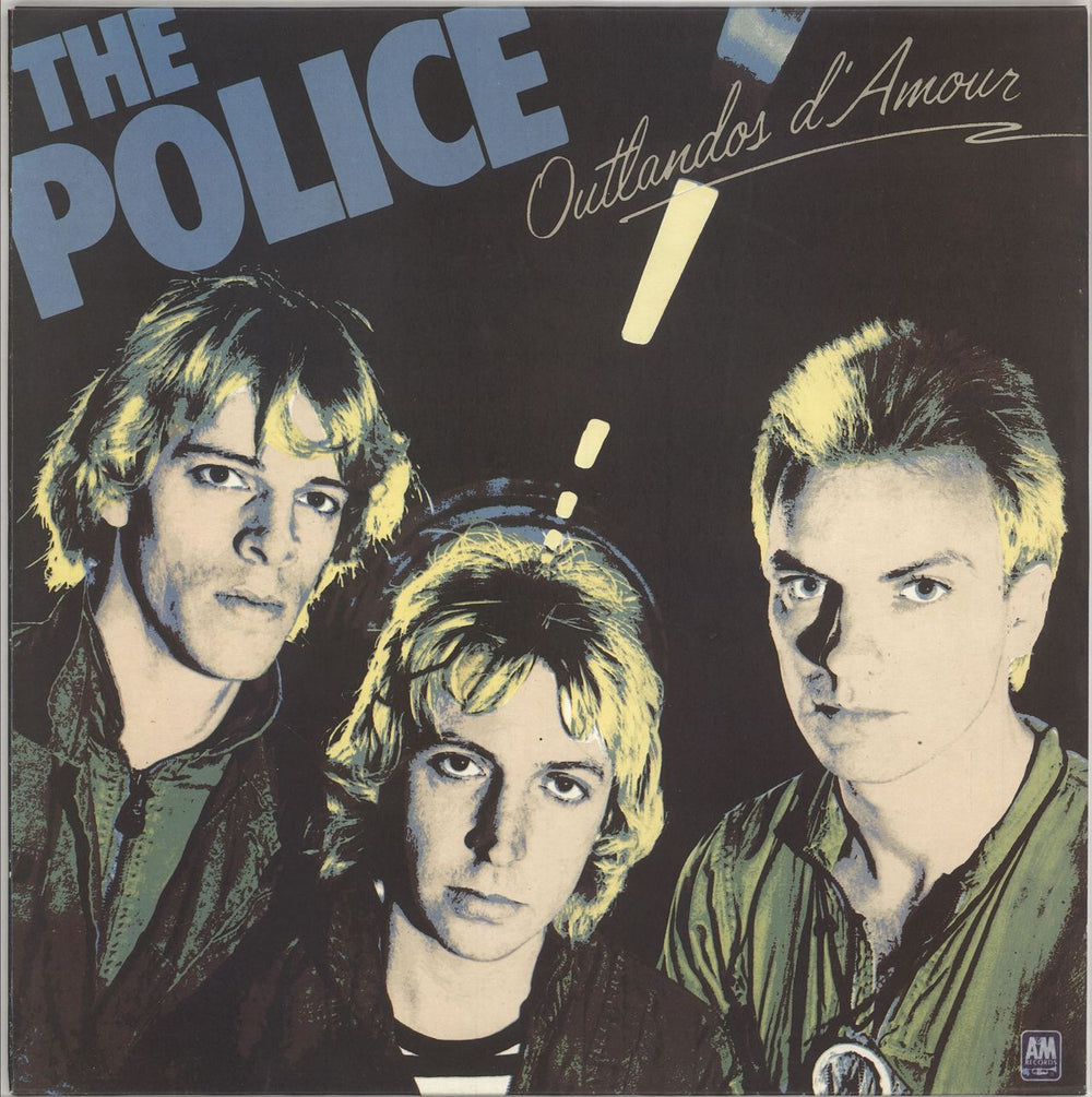 The Police Outlandos D'Amour UK vinyl LP album (LP record) AMLH68502