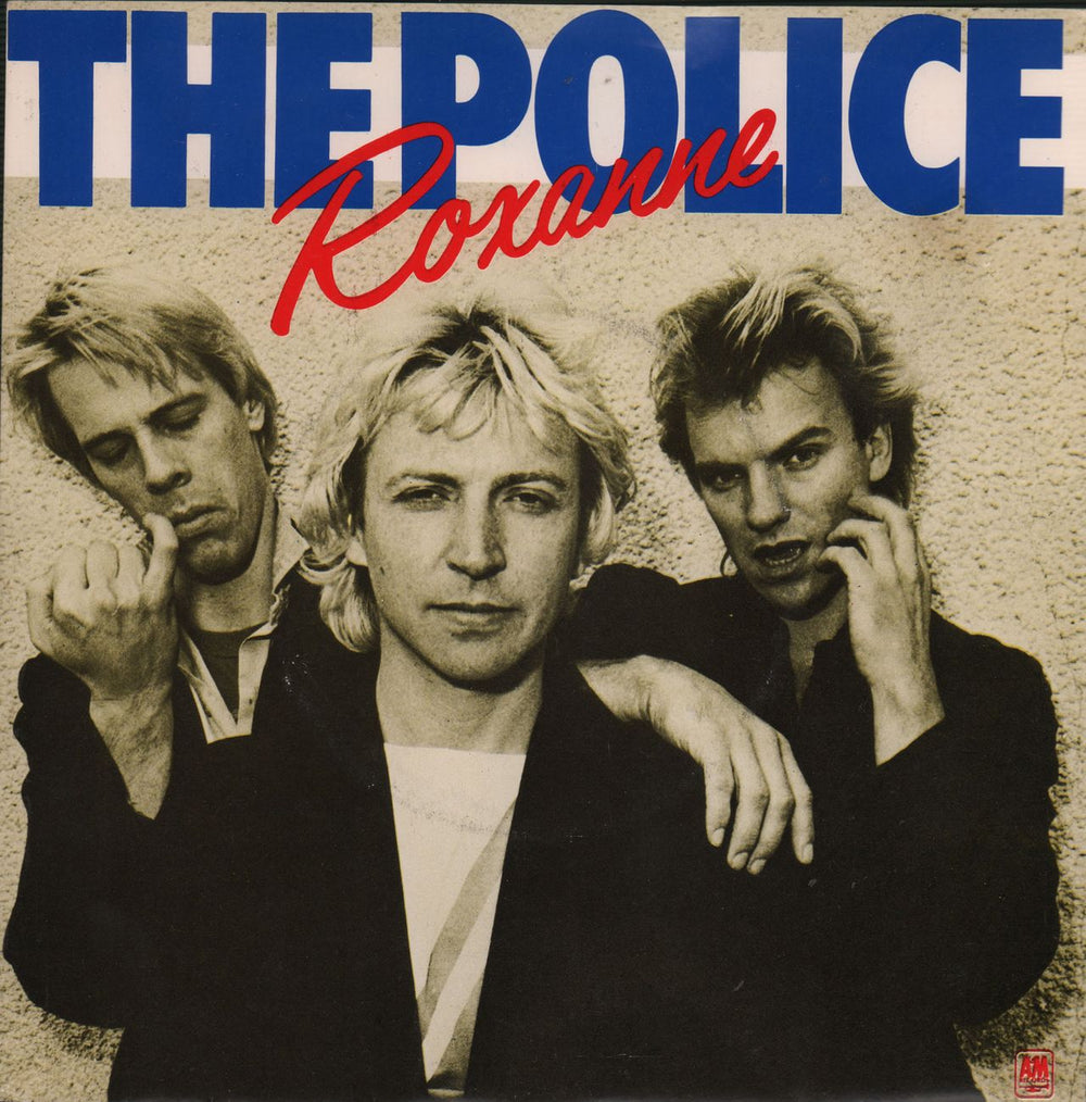 The Police Roxanne UK 7" vinyl single (7 inch record / 45) AMS7348