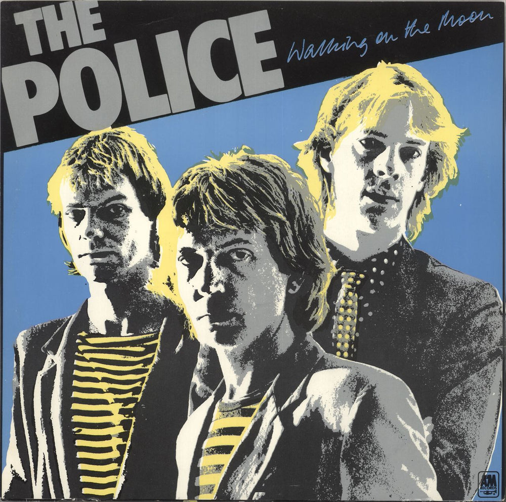 The Police Walking On The Moon UK 12" vinyl single (12 inch record / Maxi-single) AMSP7494