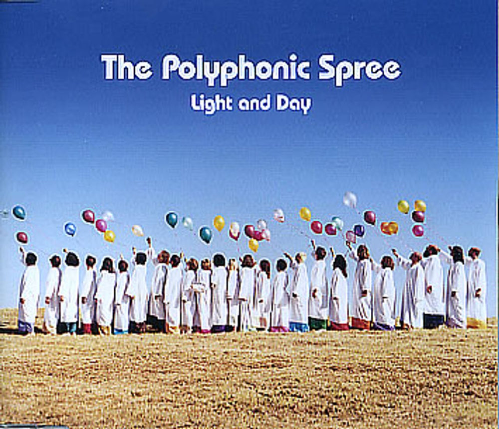 The Polyphonic Spree Light And Day UK Promo CD single (CD5 / 5") PR03778