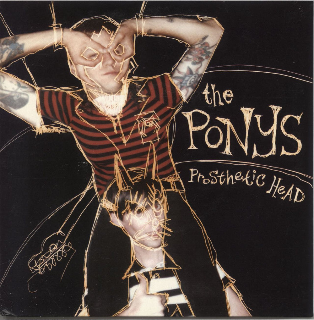 The Ponys Prosthetic Head US 7" vinyl single (7 inch record / 45) ITR108