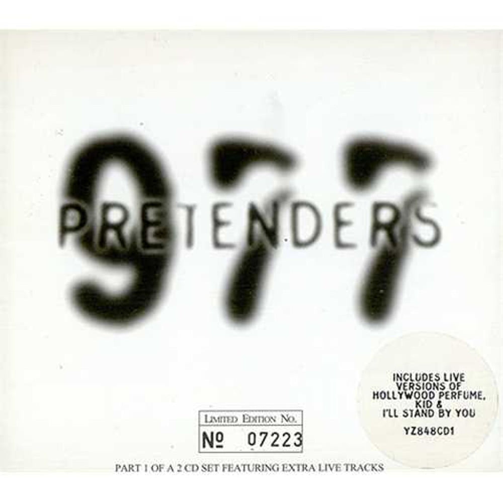 The Pretenders 977 Nine Seven Seven UK CD single (CD5 / 5") YZ848CD1