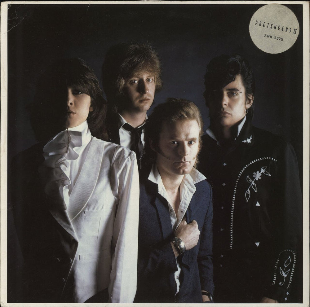 The Pretenders Pretenders II - Title Stickered German vinyl LP album (LP record) K56924