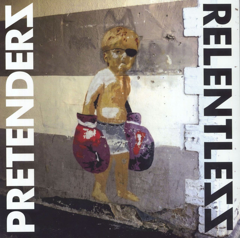 The Pretenders Relentless - Pink & Black Marble Vinyl - Sealed UK vinyl LP album (LP record) 5054197615337