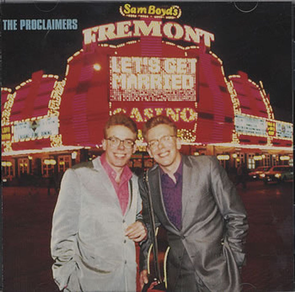 The Proclaimers Let's Get Married US Promo CD single (CD5 / 5") DPRO-19803