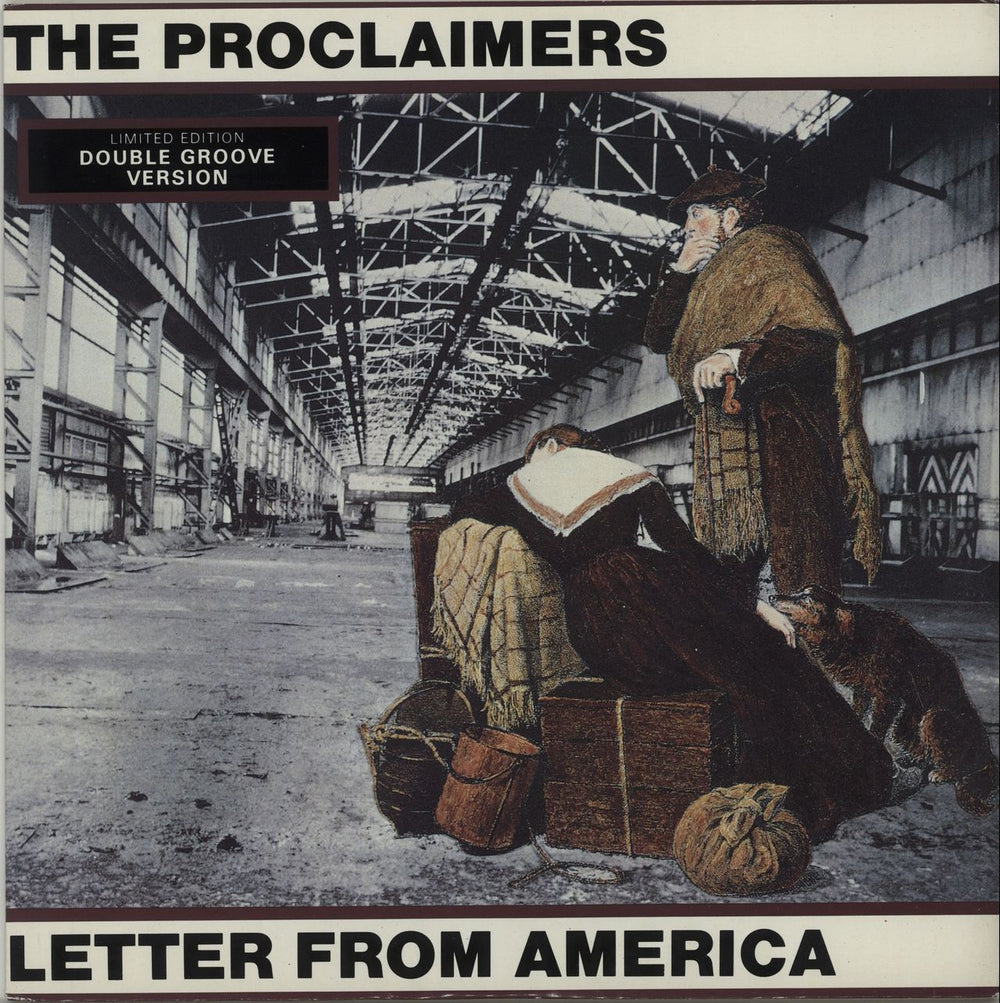 The Proclaimers Letter From America UK 10" vinyl single (10 inch record) CHST3178