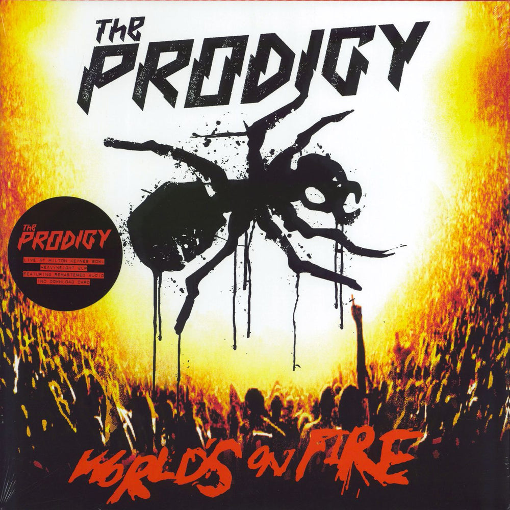 The Prodigy Live - World's On Fire - 180gm - Sealed UK 2-LP vinyl record set (Double LP Album) HOSPLP4
