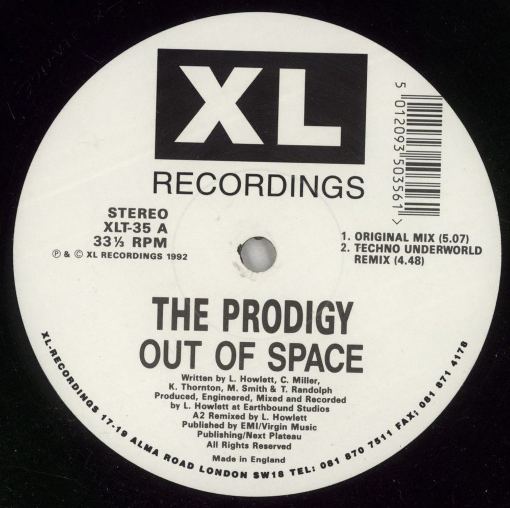 The Prodigy Out Of Space UK 12
