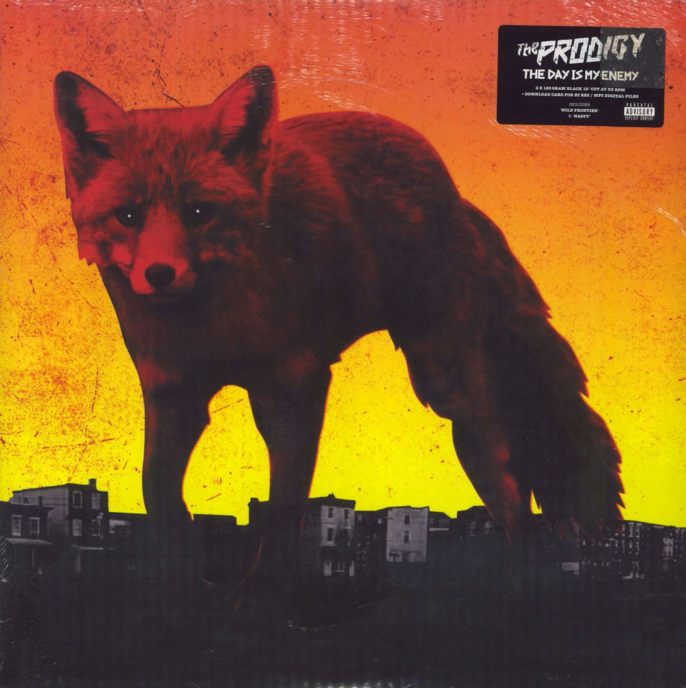 The Prodigy The Day Is My Enemy + Hype Sticker - sealed UK 2-LP vinyl record set (Double LP Album) HOSPLP005