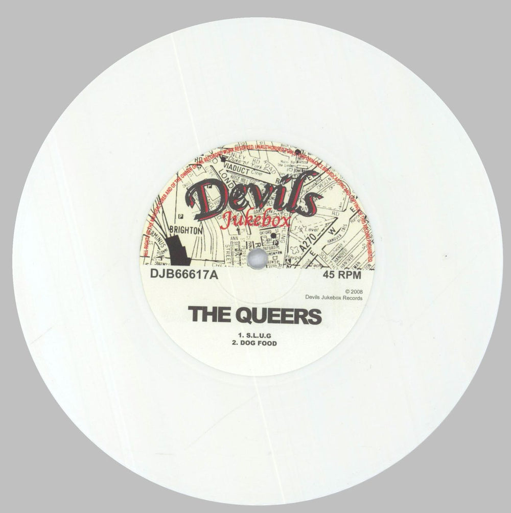 The Queers The Queers / The Hotlines UK 7" vinyl single (7 inch record / 45) 6IG07TH823458