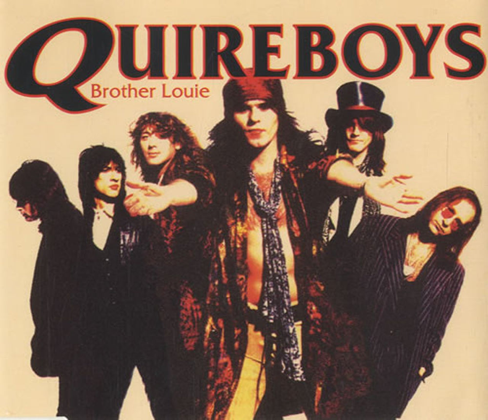 The Quireboys Brother Louie Dutch CD single (CD5 / 5") 8805292